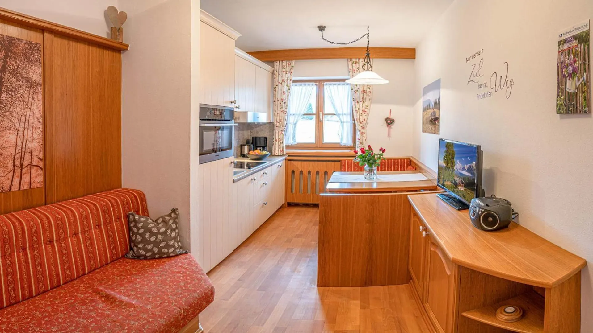 Ferienwohnungen Zum Baur Krün Apartmán