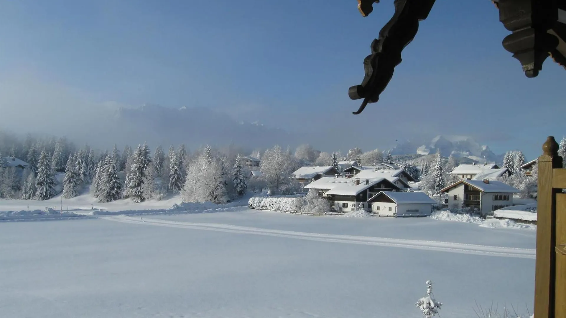Apartmán Ferienwohnungen Zum Baur Krün